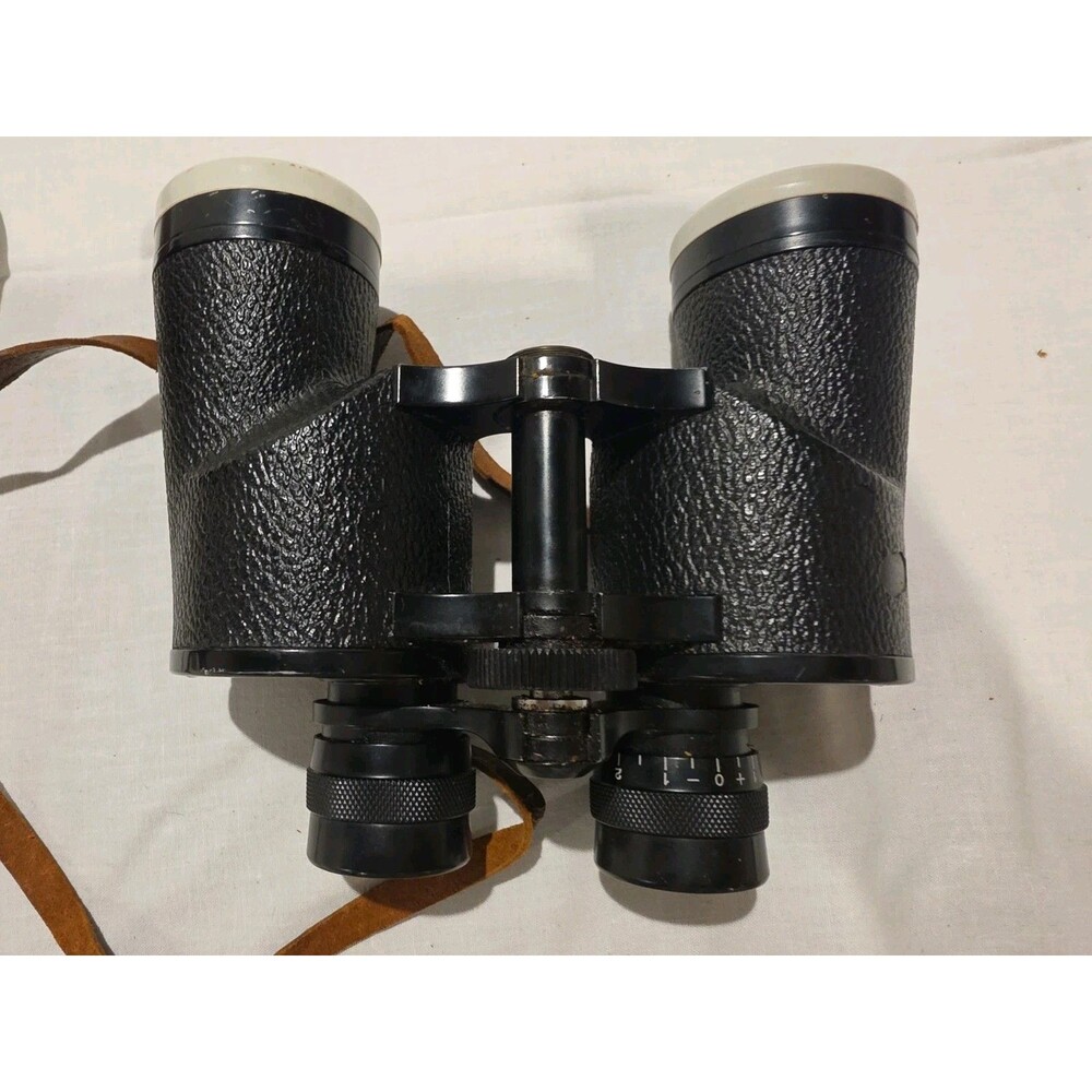Vintage Tower 7x35 Fully Hard Coated Binoculars (Model J-B063) With Case JAPAN
